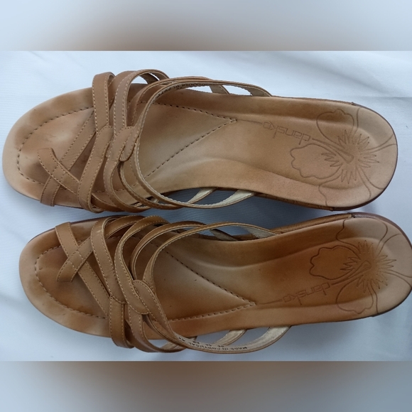 DANSKO Barbiecore Summer Tan Strappy Sandals (#9) - Picture 2 of 6